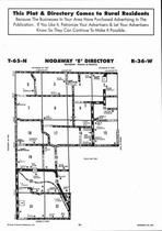 Nodaway Township - East, Directory Map, Nodaway County 2007